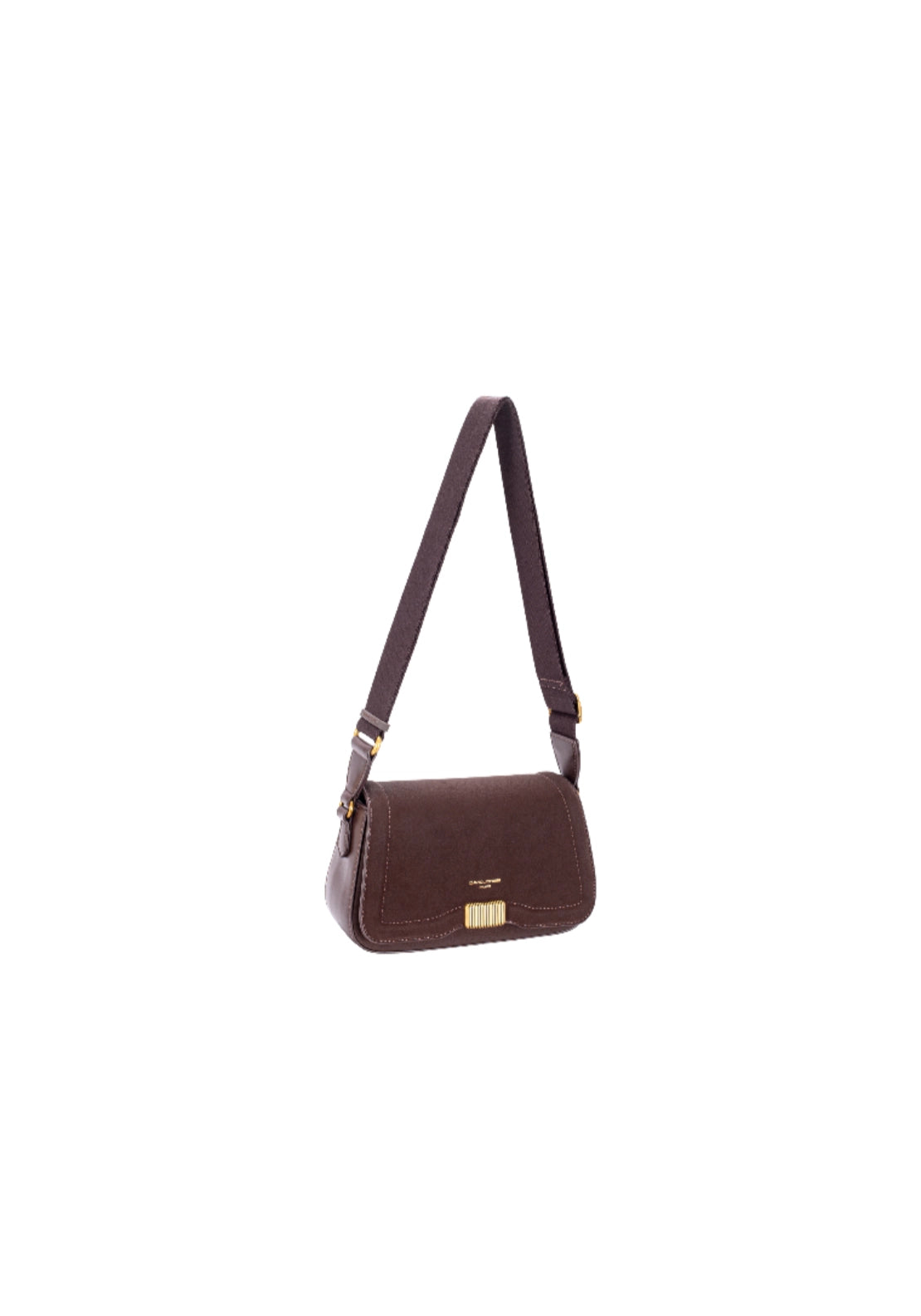 Flap Shoulder Bag - Sandalwood Brown