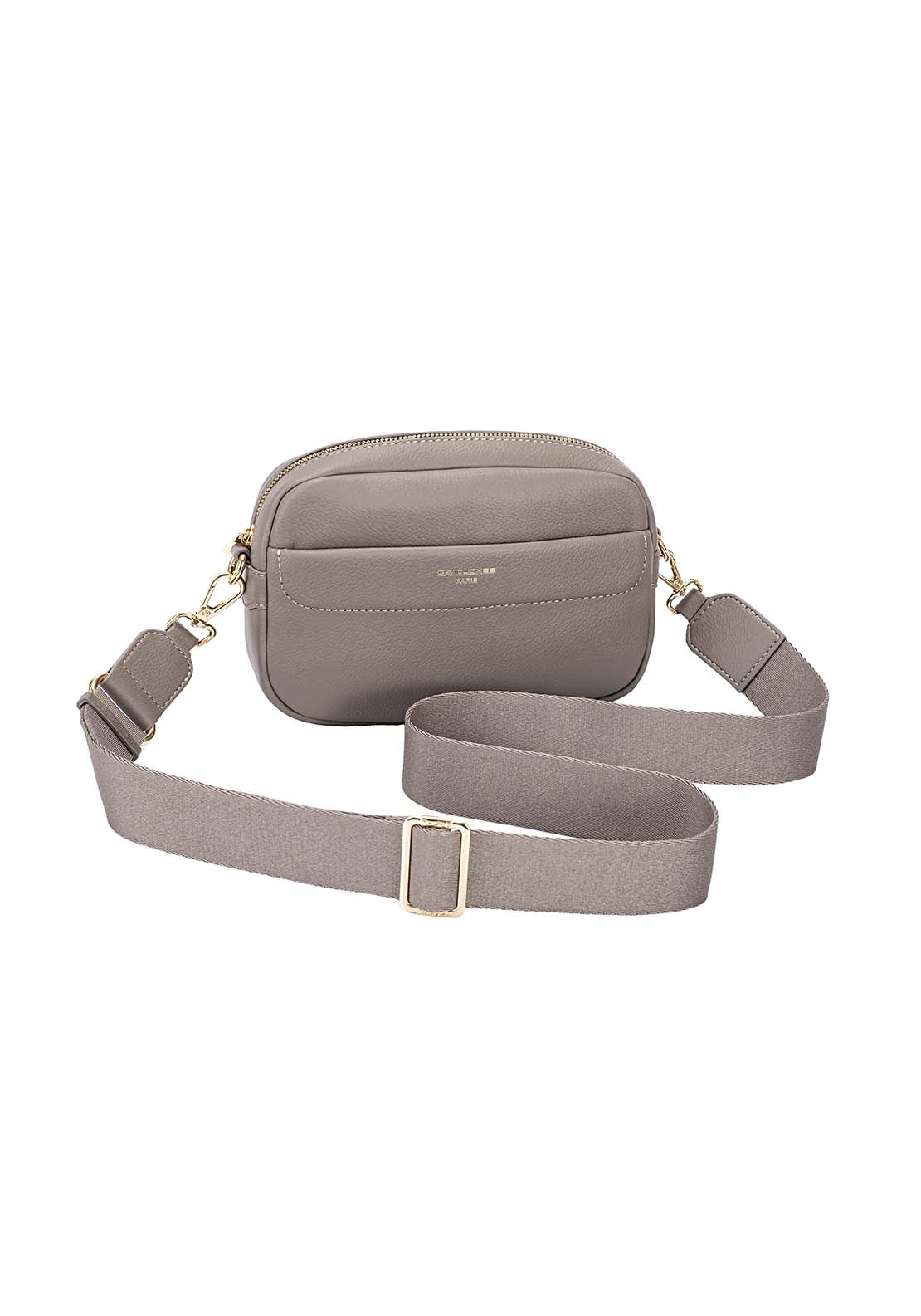 David Jones Wide Strap Crossbody - Fungi 1 Shaws Department Stores