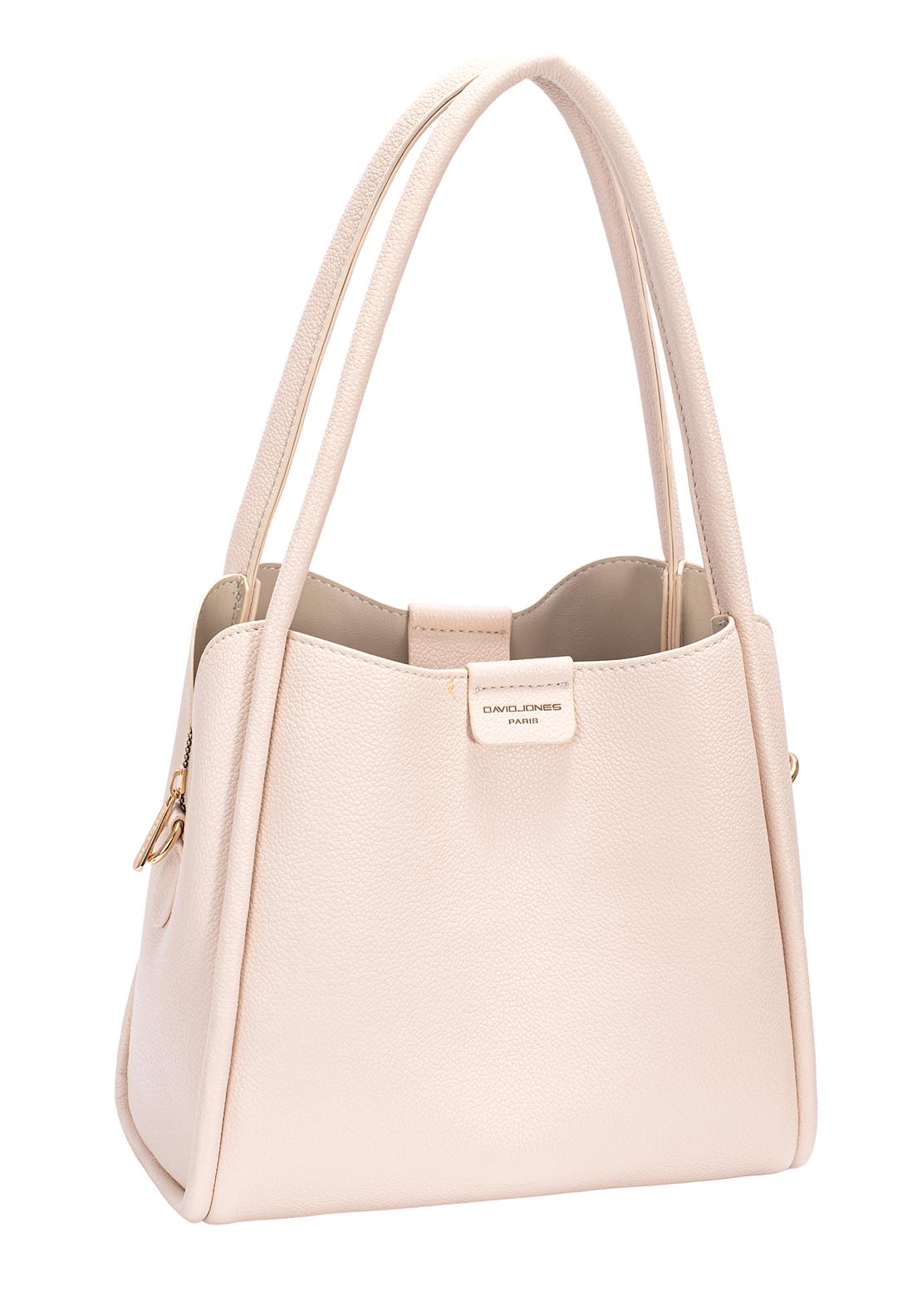 David Jones Small Grab Handle Fem Bag - Scallop Shell 1 Shaws Department Stores