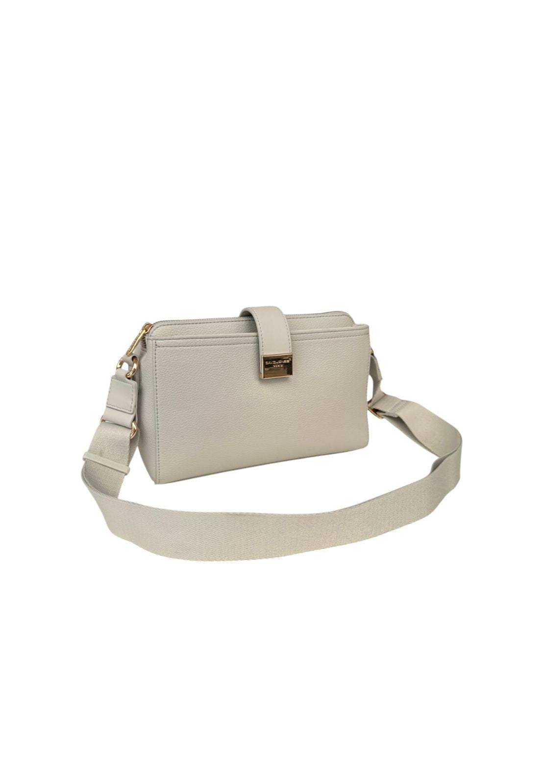 David Jones Wide Front Strap Bag - Cloud Celadon 1 Shaws Department Stores