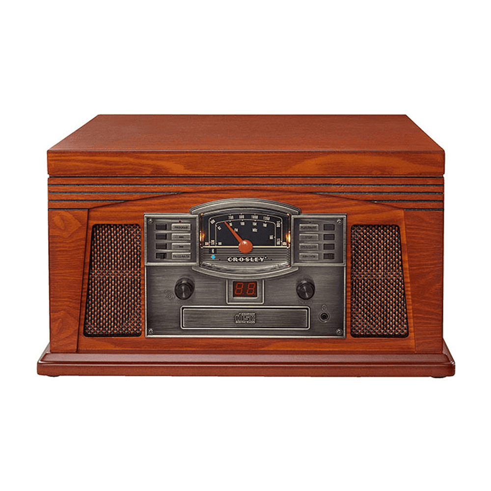 Crosley CR42E-PA4 Lancaster Entertainment Center - Paprika 4 Shaws Department Stores