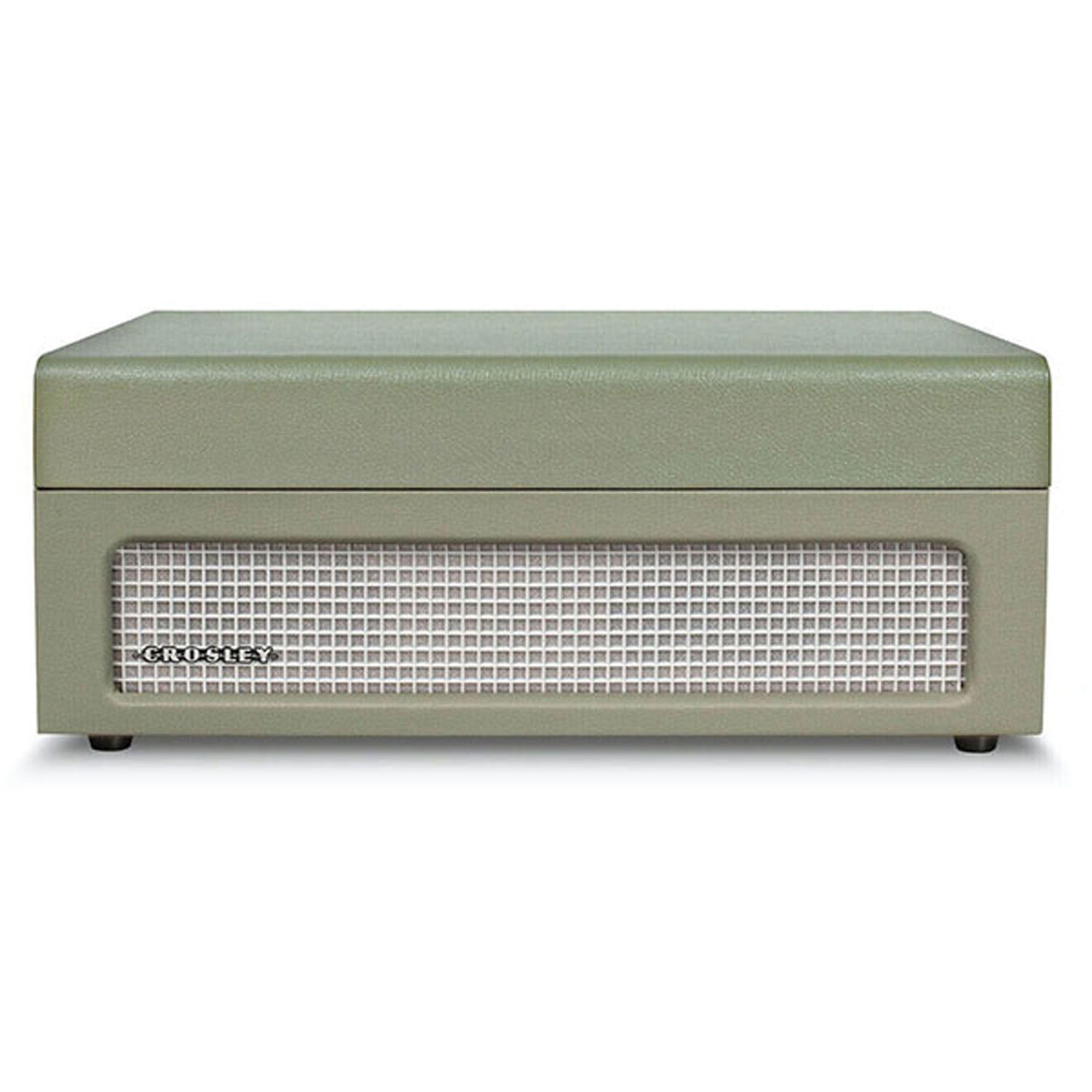 Crosley Voyager Portable Turntable with Bluetooth Receiver and Built-in Speakers - Sage - CR8017B-SA4 4 Shaws Department Stores