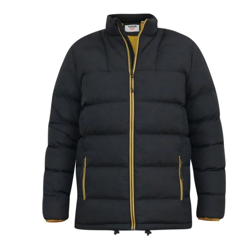 Spilt Star Cristiano Quilted Jacket - Black 2 Shaws Department Stores