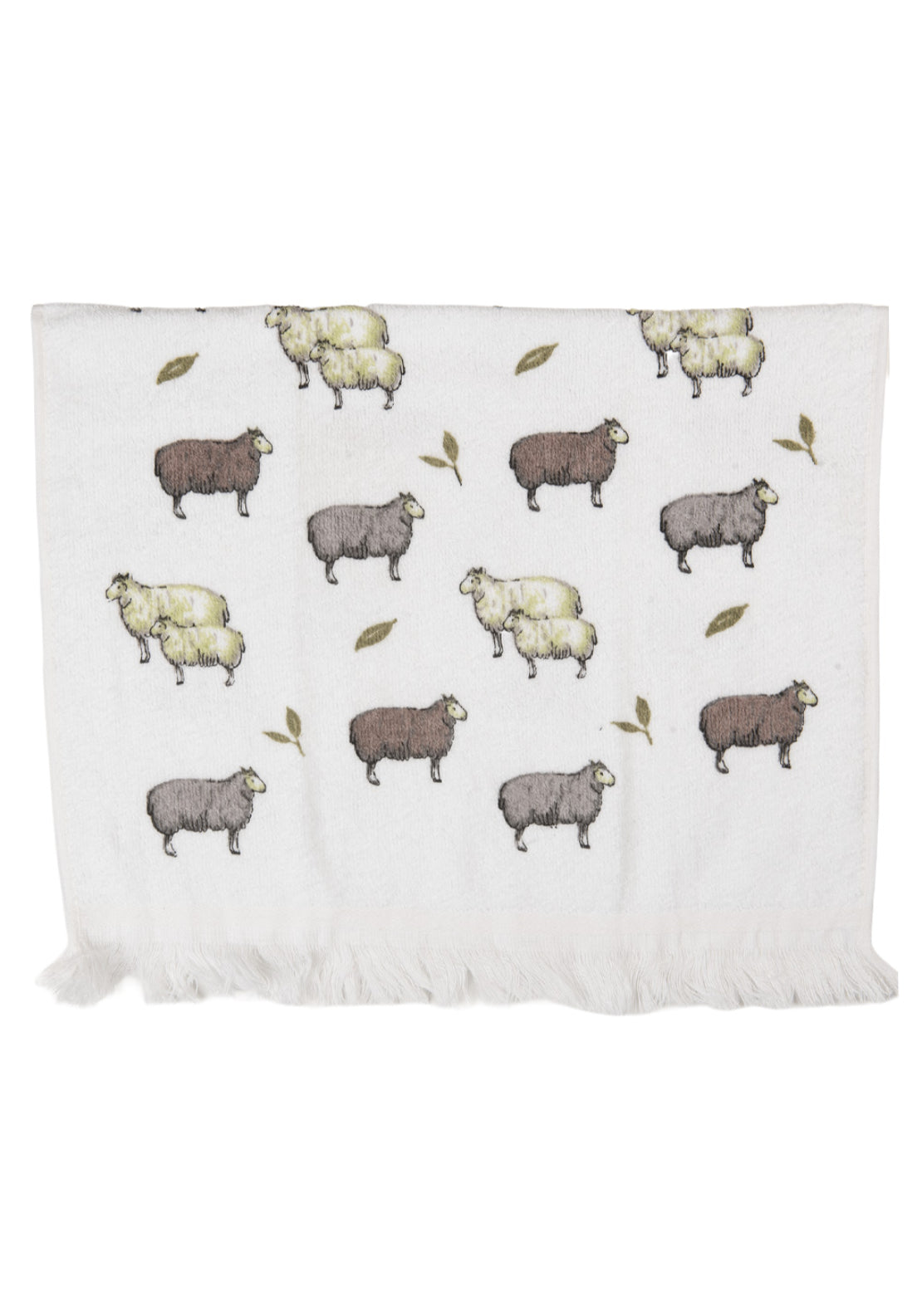 100% Cotton Guest Hand Towel - Sheep