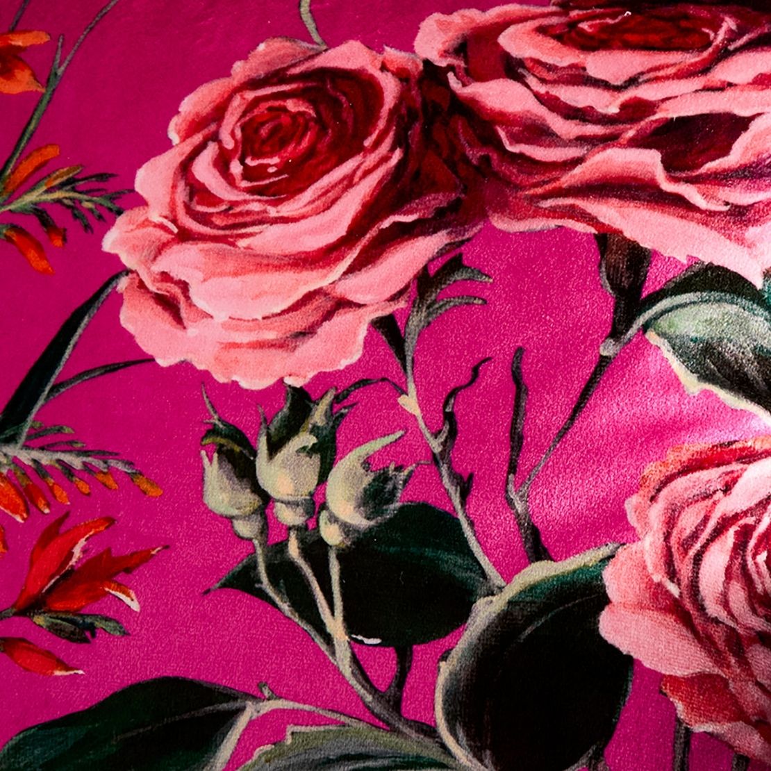 Laurence Llewelyn-bowen Cotswold Fantasia Filled Cushion - Pink 4 Shaws Department Stores