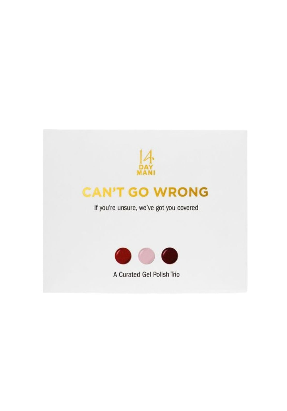 Cant Go Wrong Gel Polish Trio - No Colour