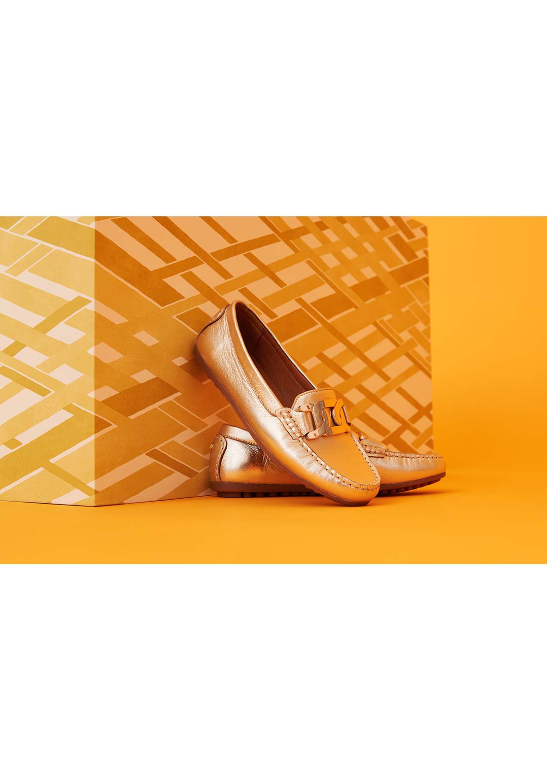 Lotus Martino Shoe - Gold 5 Shaws Department Stores