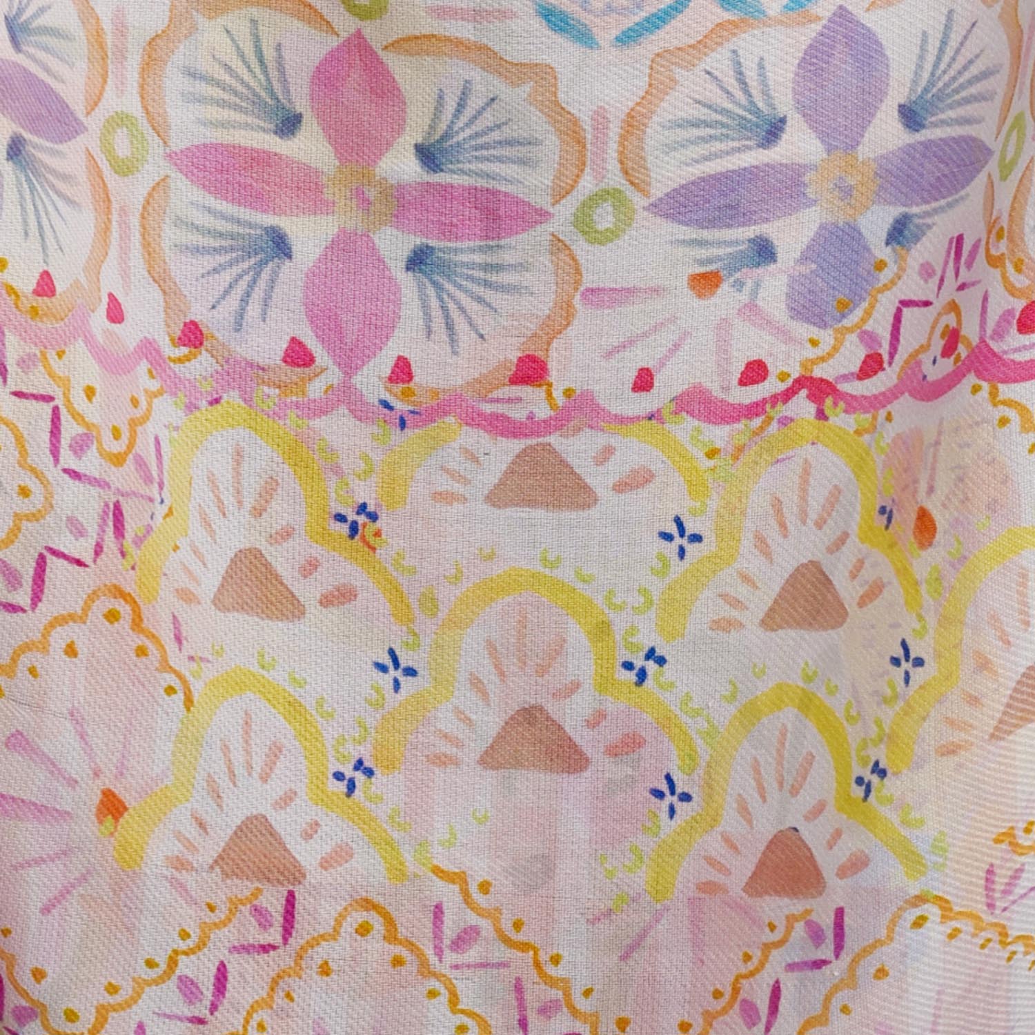 The Home Luyxury Collection Marakesh Knitted Printed Throw - Multi 3 Shaws Department Stores