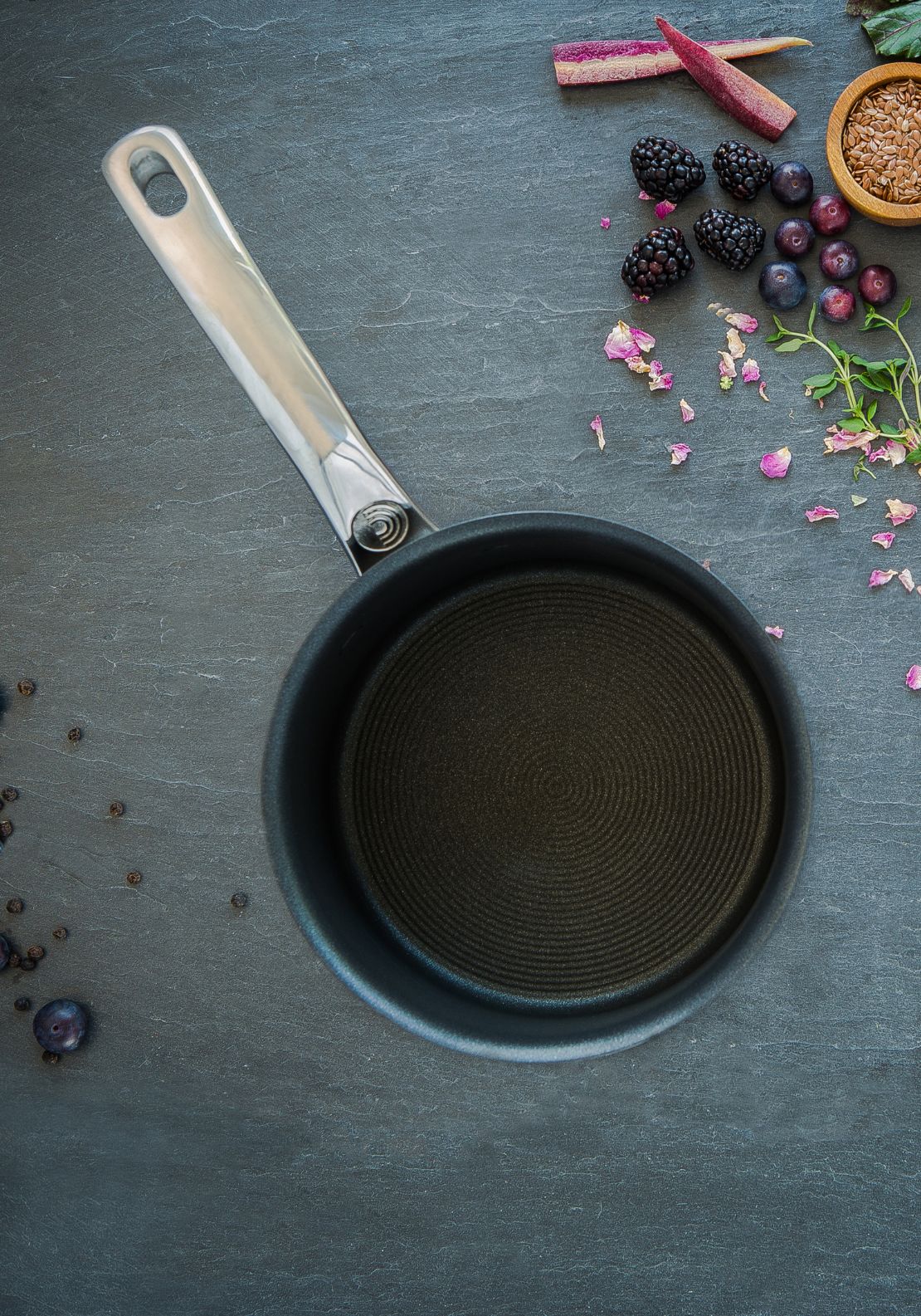 Circulon Excellence Non-Stick Induction Milk Pan 16cm - Black 2 Shaws Department Stores