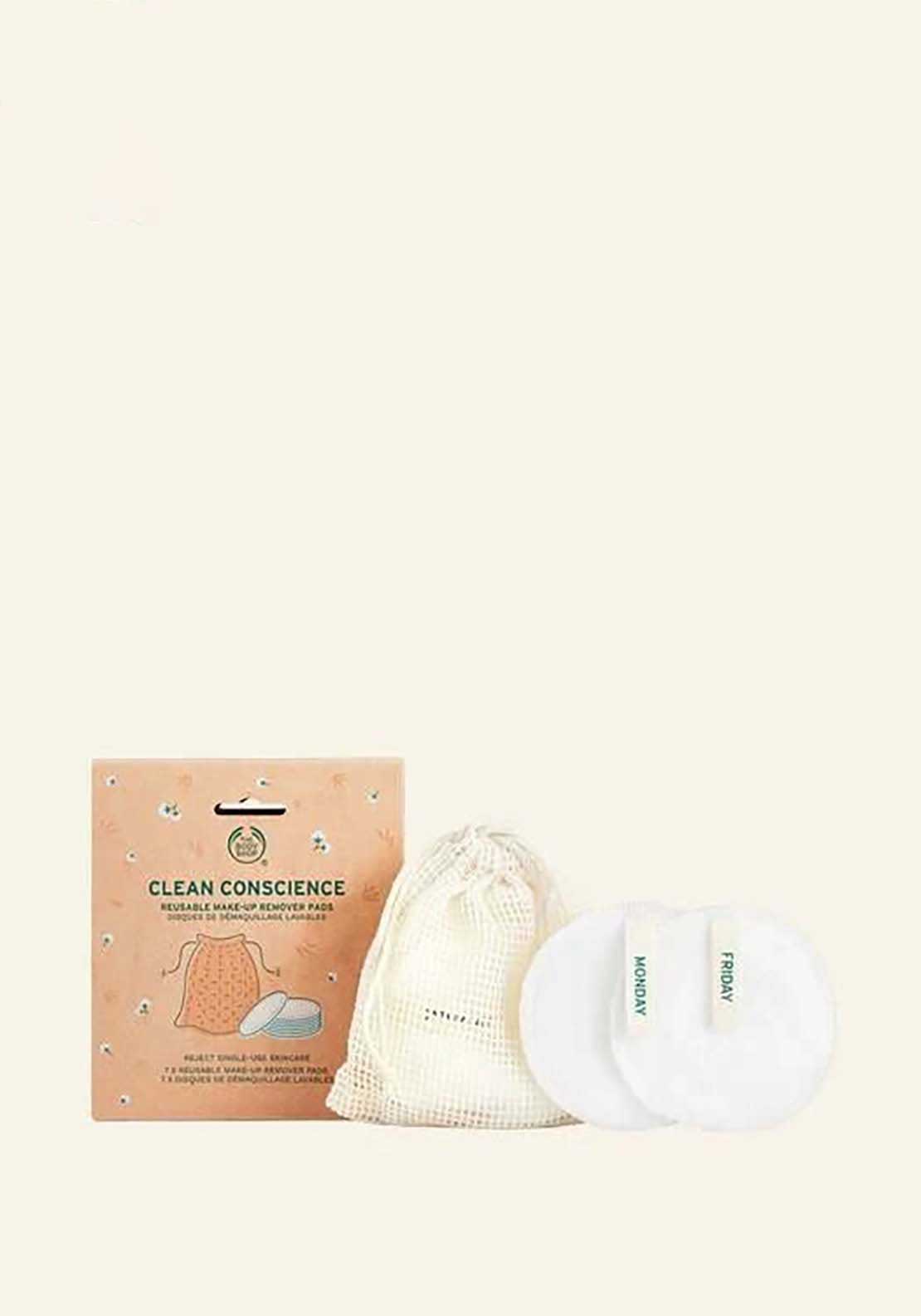 The Body Shop Clean Conscience Reusable Make-up Remover Pads 1 Shaws Department Stores