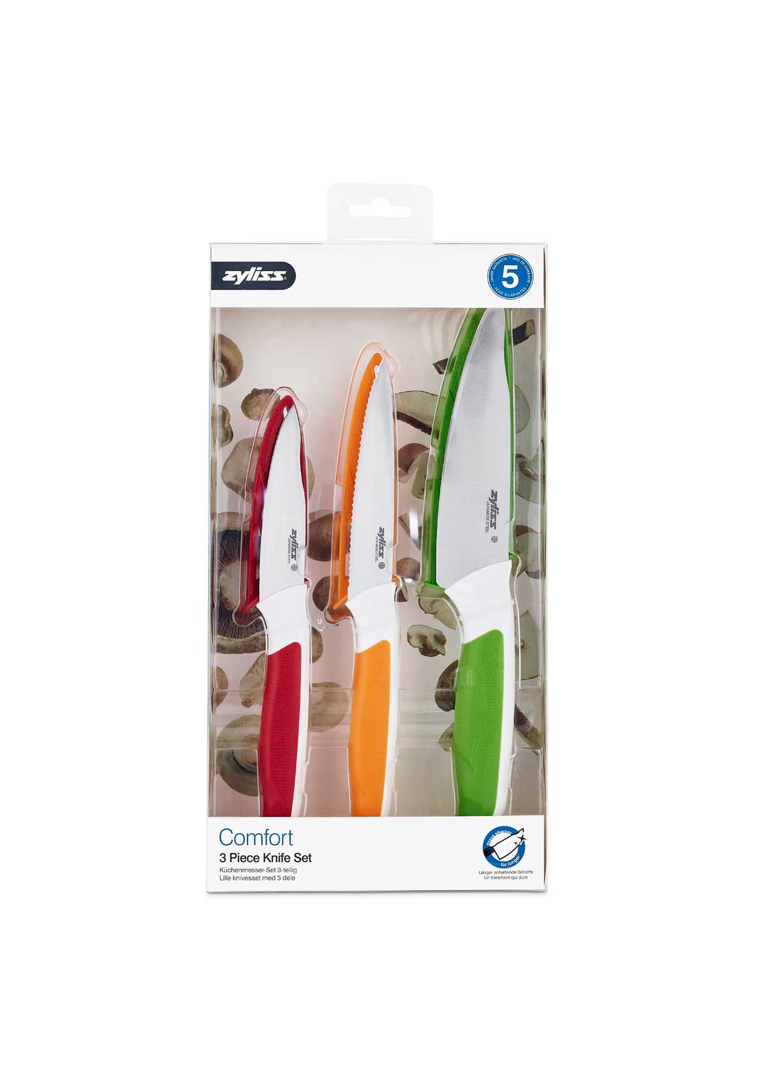 Zyliss Comfort Knife Set Of 3 - Multi 2 Shaws Department Stores