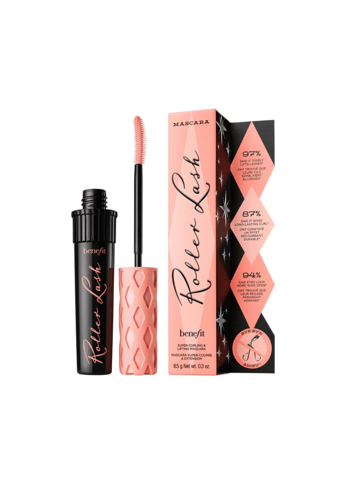 Benefit Roller Lash Curling Mascara - Full Size - Black 1 Shaws Department Stores