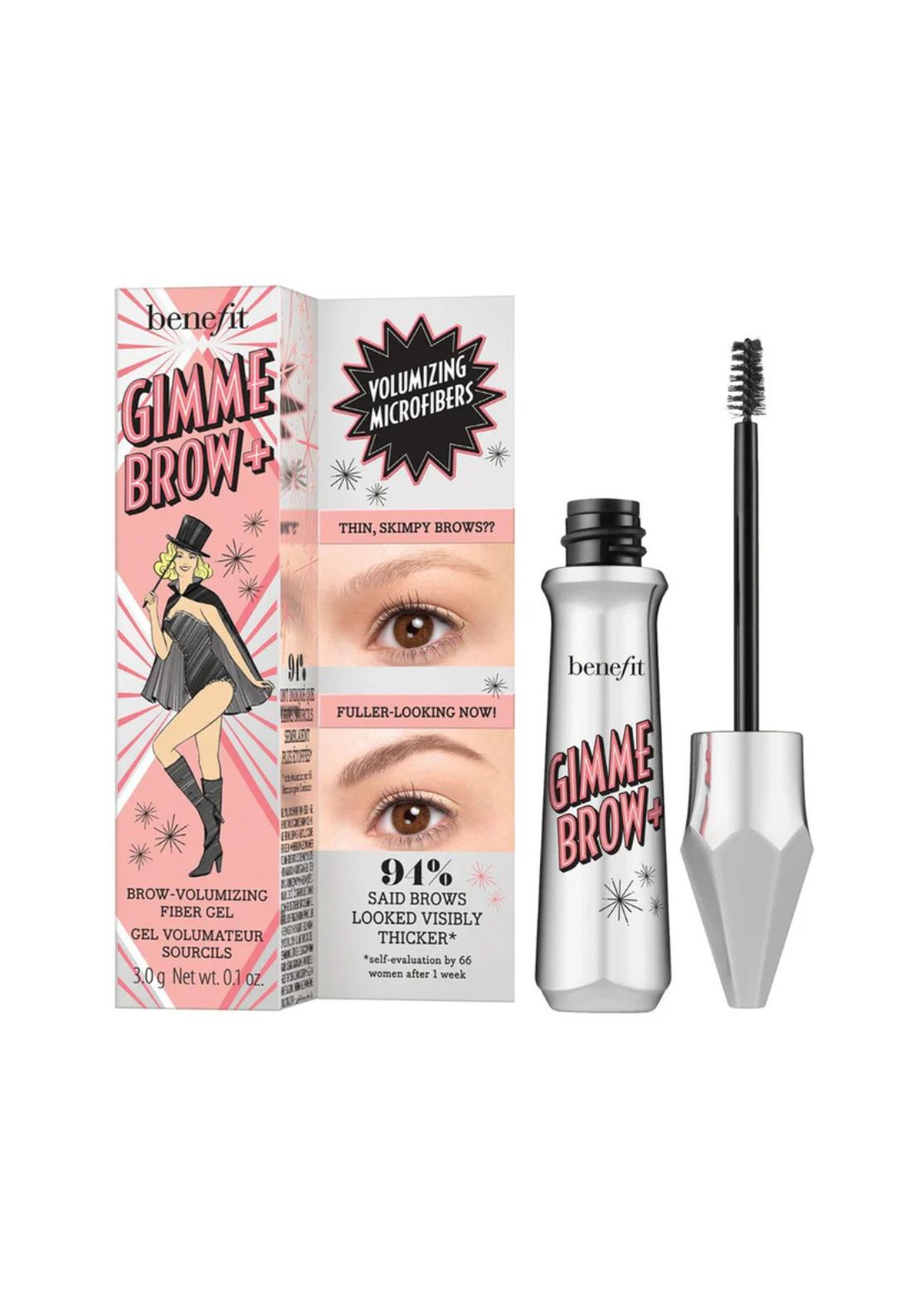 Benefit Gimme Brow + Volumizing Eyebrow Gel 4 Shaws Department Stores