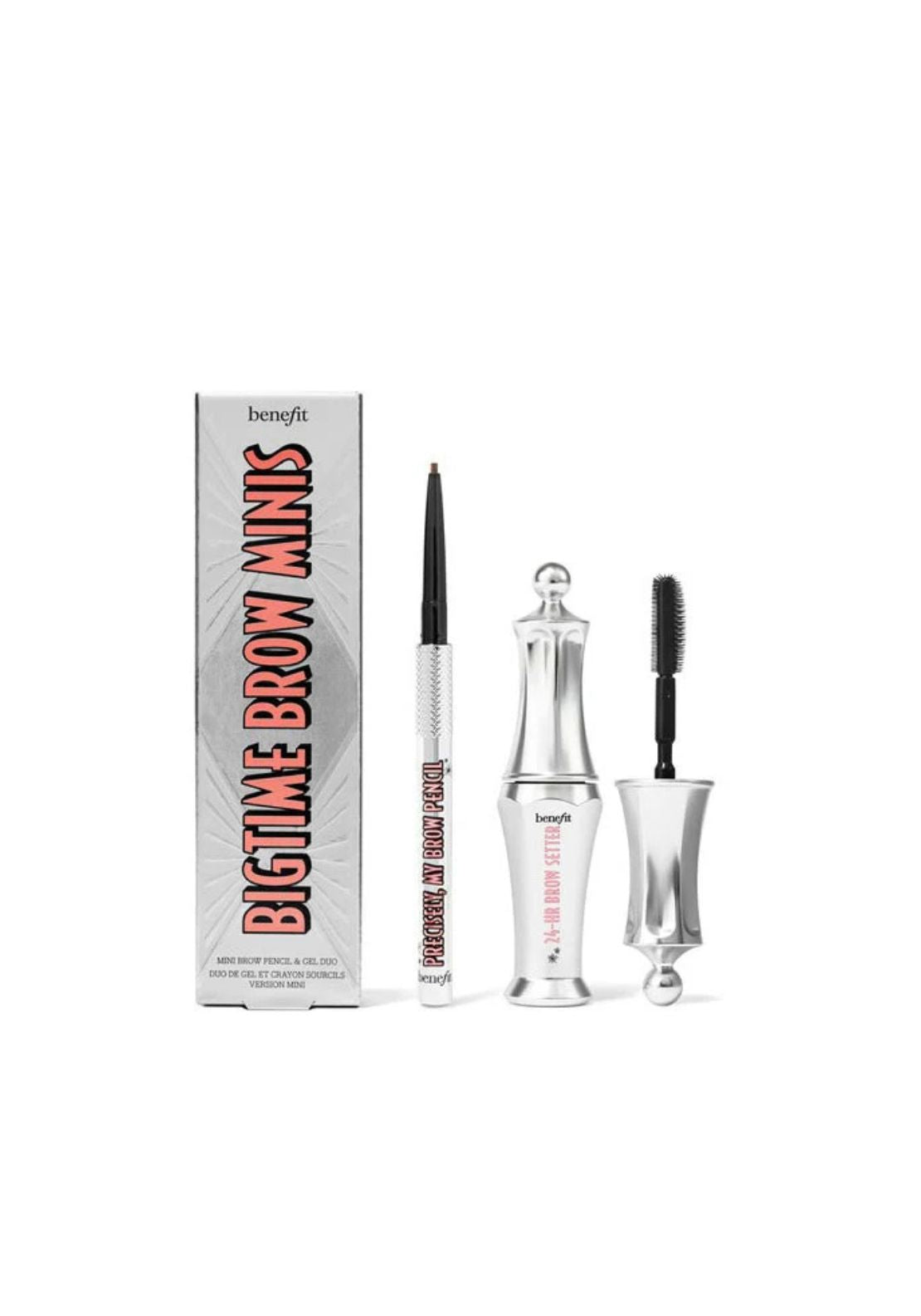 Benefit Bigtime Brow Minis Value Set-Shade 4 Warm Deep Brown 1 Shaws Department Stores