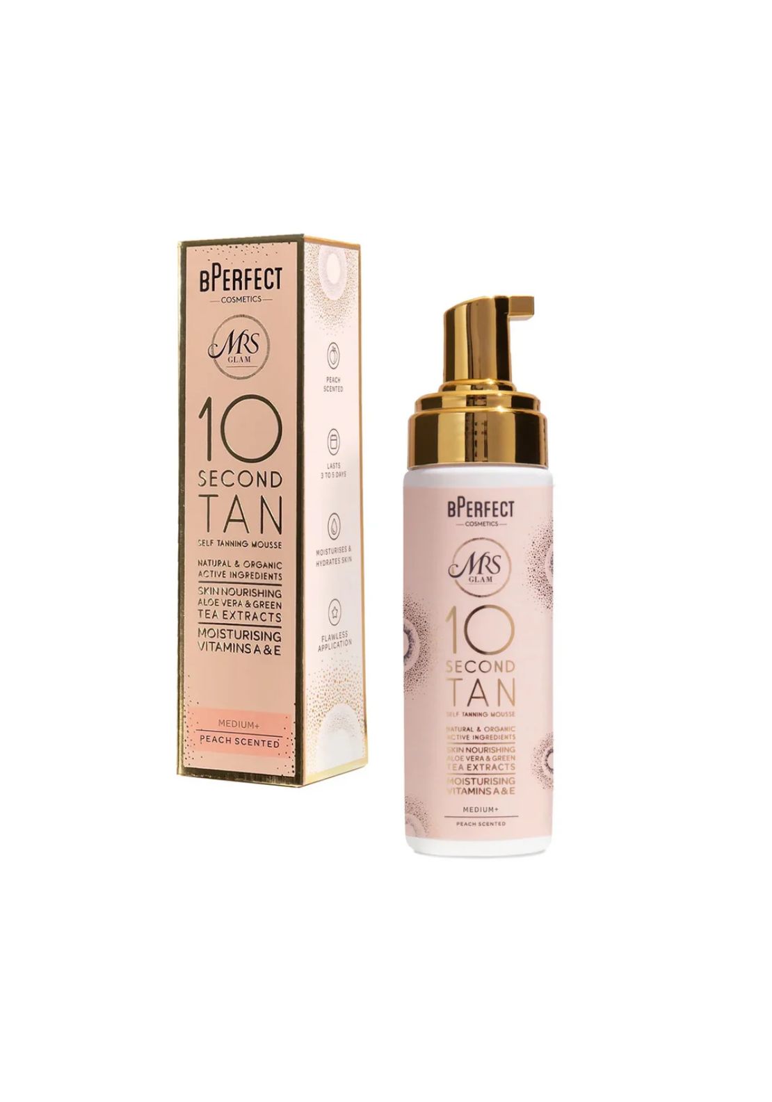 Bperfect BPerfect Cosmetics x Mrs Glam - 10 Second Tan Medium+ 1 Shaws Department Stores