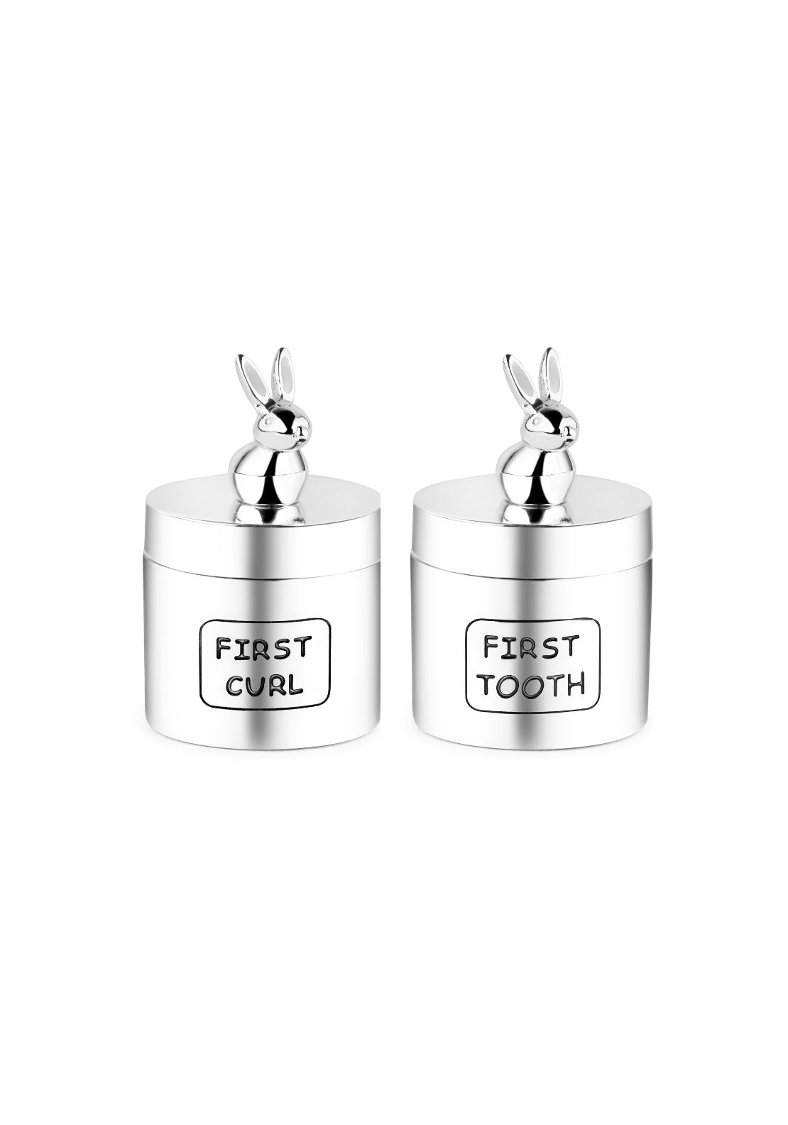Newbridge Silverware Rabbit Tooth & Curl Set - Grey 1 Shaws Department Stores