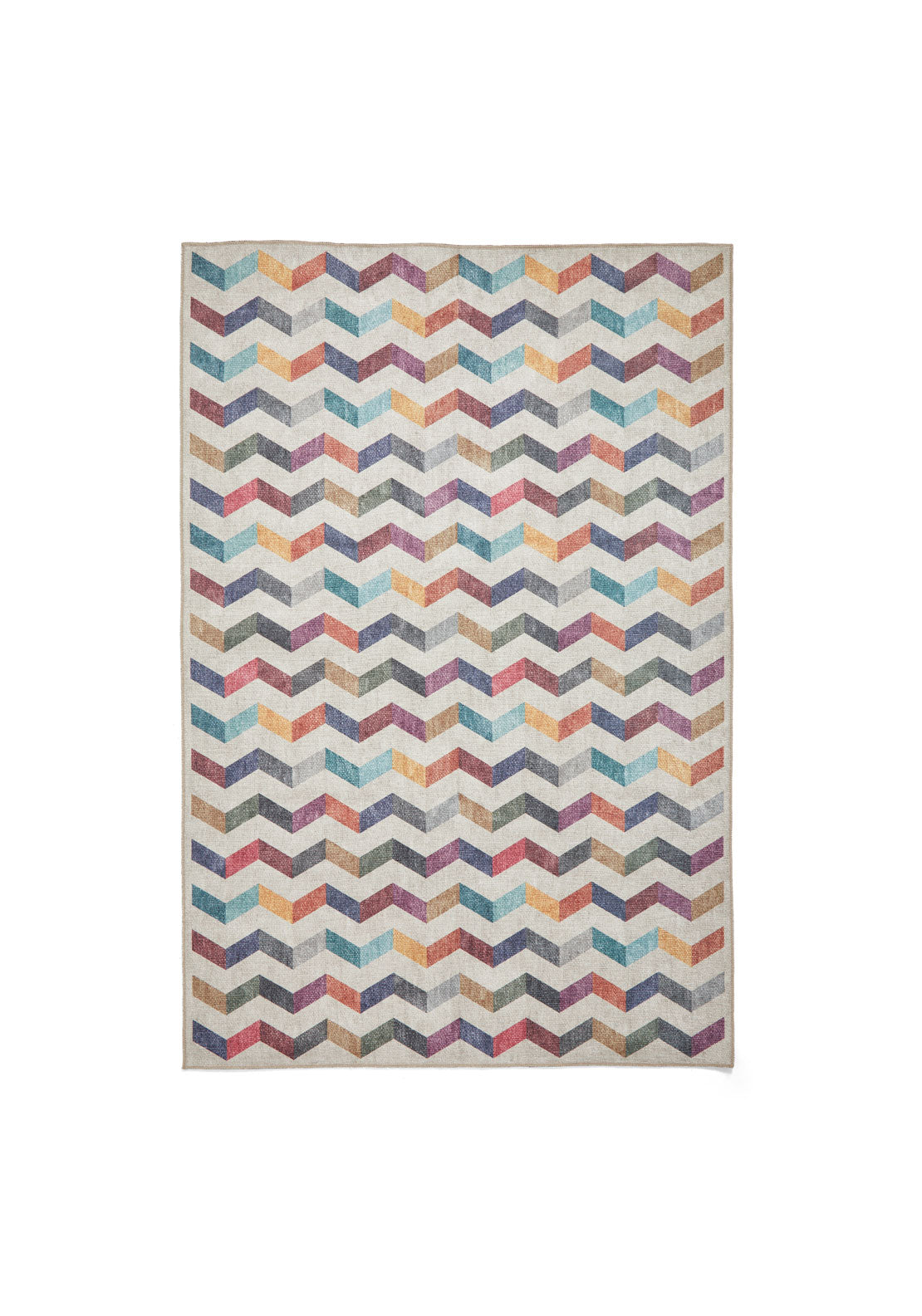 The Home Collection Coral Modern Waves Washable Rug - Multi 1 Shaws Department Stores