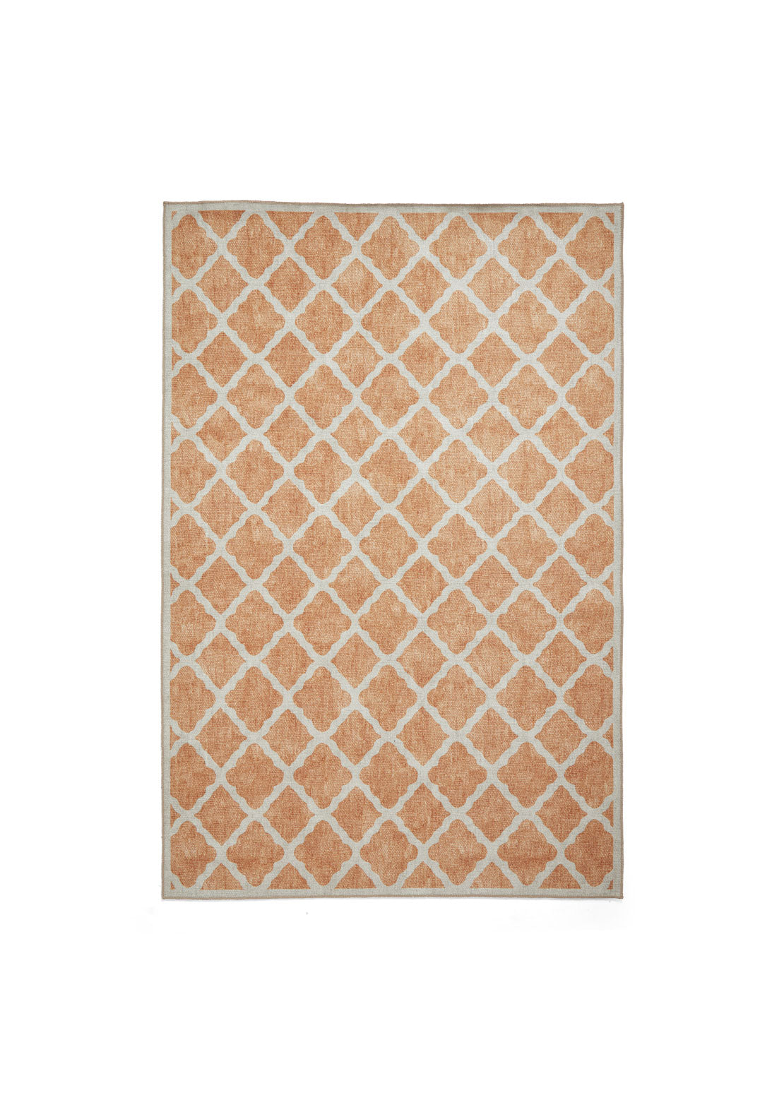 The Home Collection Coral Modern Diamond Washable Rug - Yellow 1 Shaws Department Stores