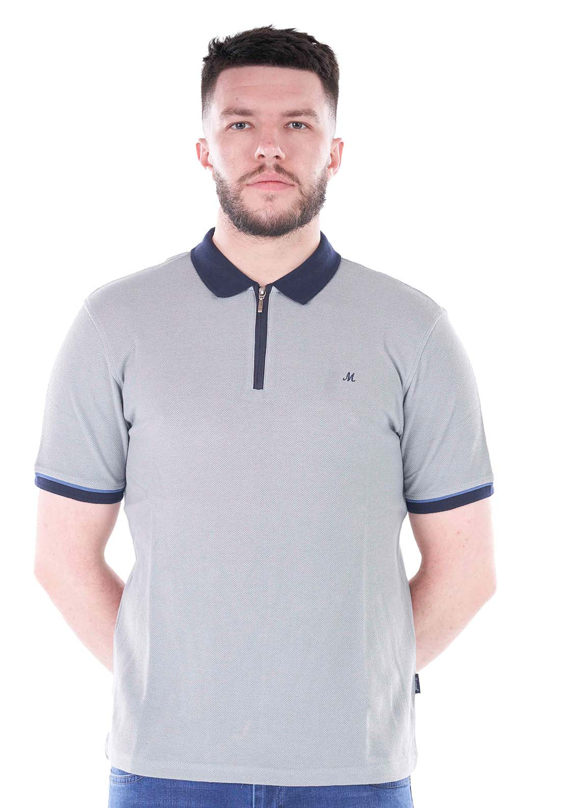 Mineral Court Jacquard Polo - Sage 1 Shaws Department Stores