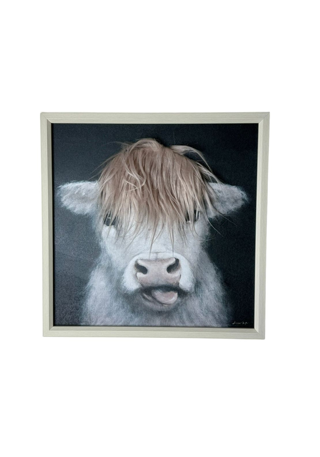 The Home Collection Cow Canvas - Multi 1 Shaws Department Stores