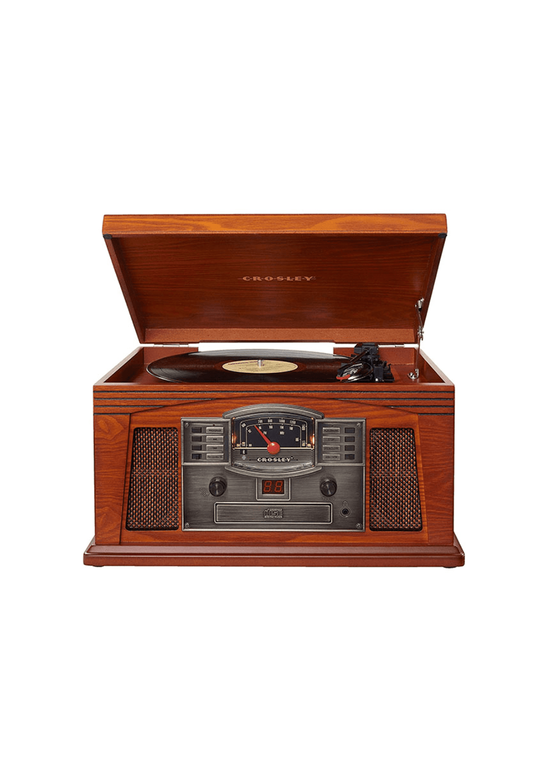Crosley CR42E-PA4 Lancaster Entertainment Center - Paprika 1 Shaws Department Stores