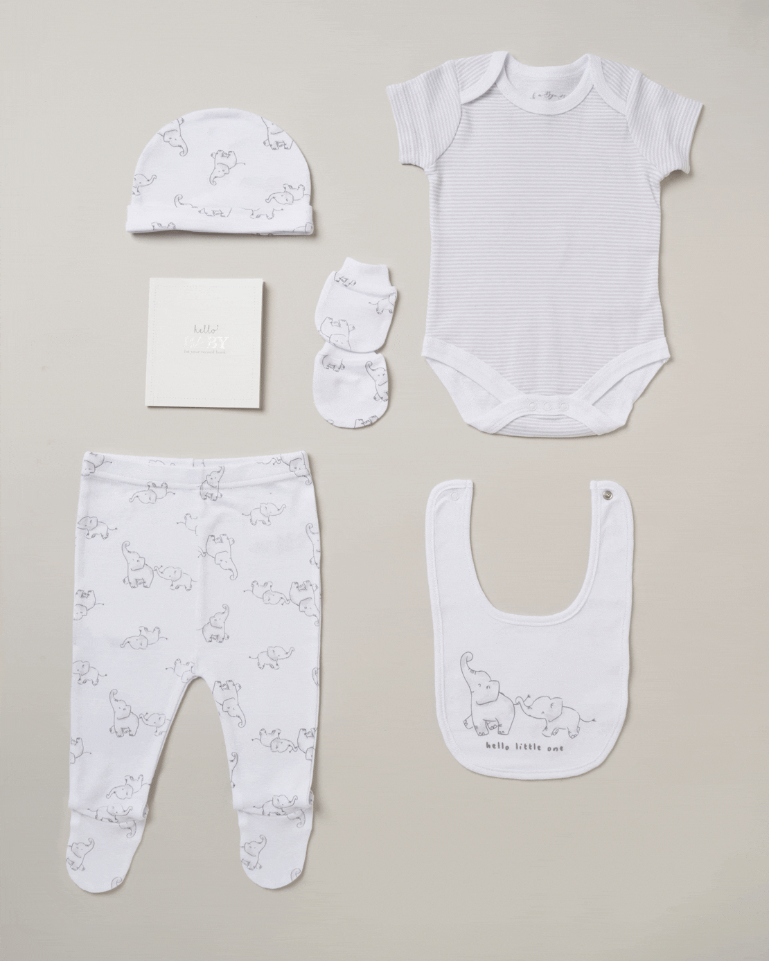 Jainco Baby 6 Piece Gift Set - White 1 Shaws Department Stores