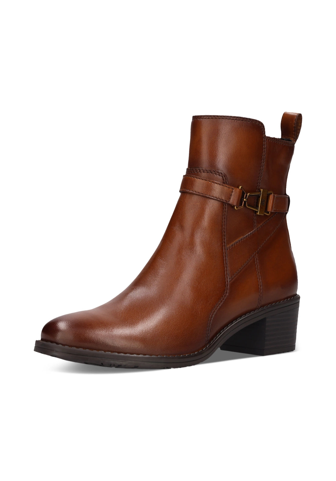 Bagatt Mid Ankle Boots - Cognac 5 Shaws Department Stores