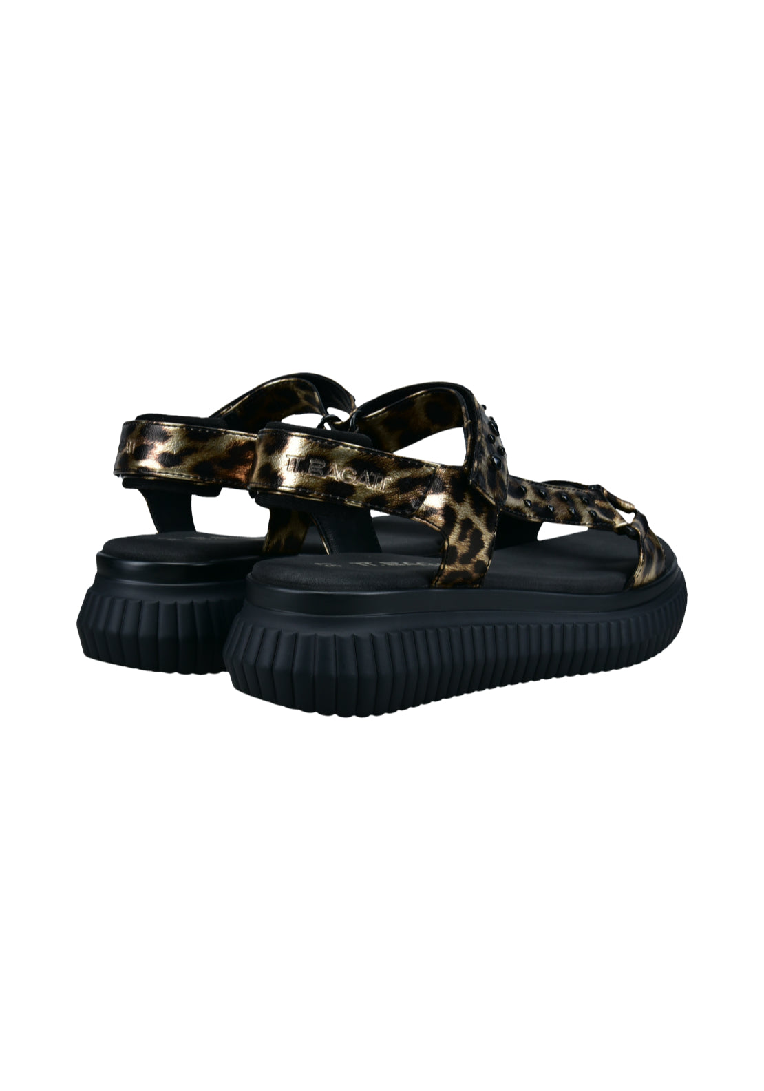 Bagatt Platform Sandal - Animal Print 5 Shaws Department Stores