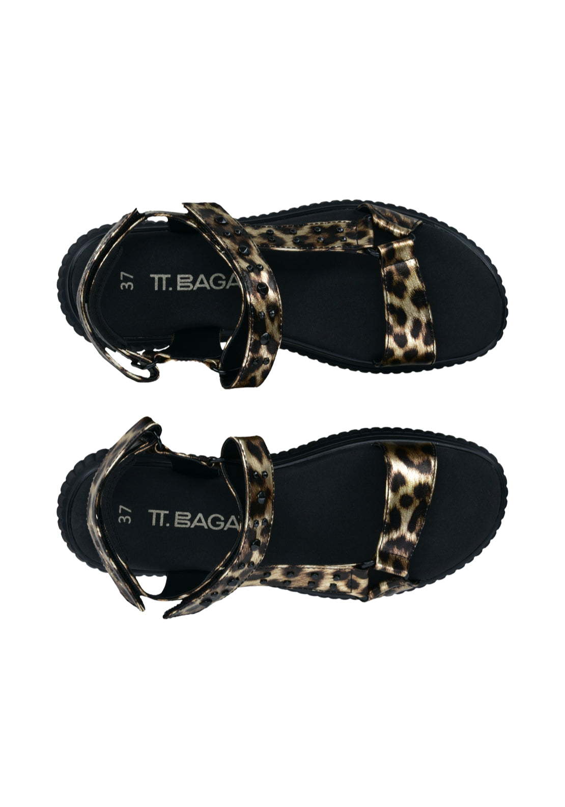 Bagatt Platform Sandal - Animal Print 6 Shaws Department Stores