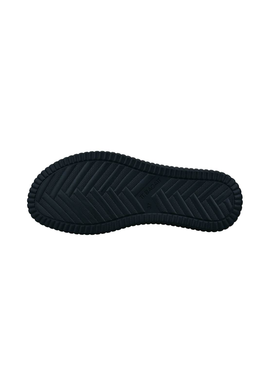 Bagatt Platform Strappy Sandal - Black 7 Shaws Department Stores