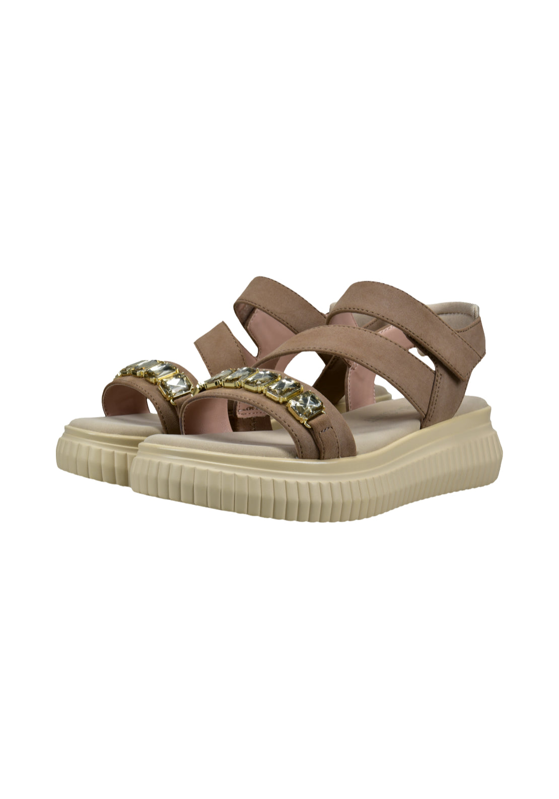 Bagatt Platform Strappy Sandal - Sand 4 Shaws Department Stores