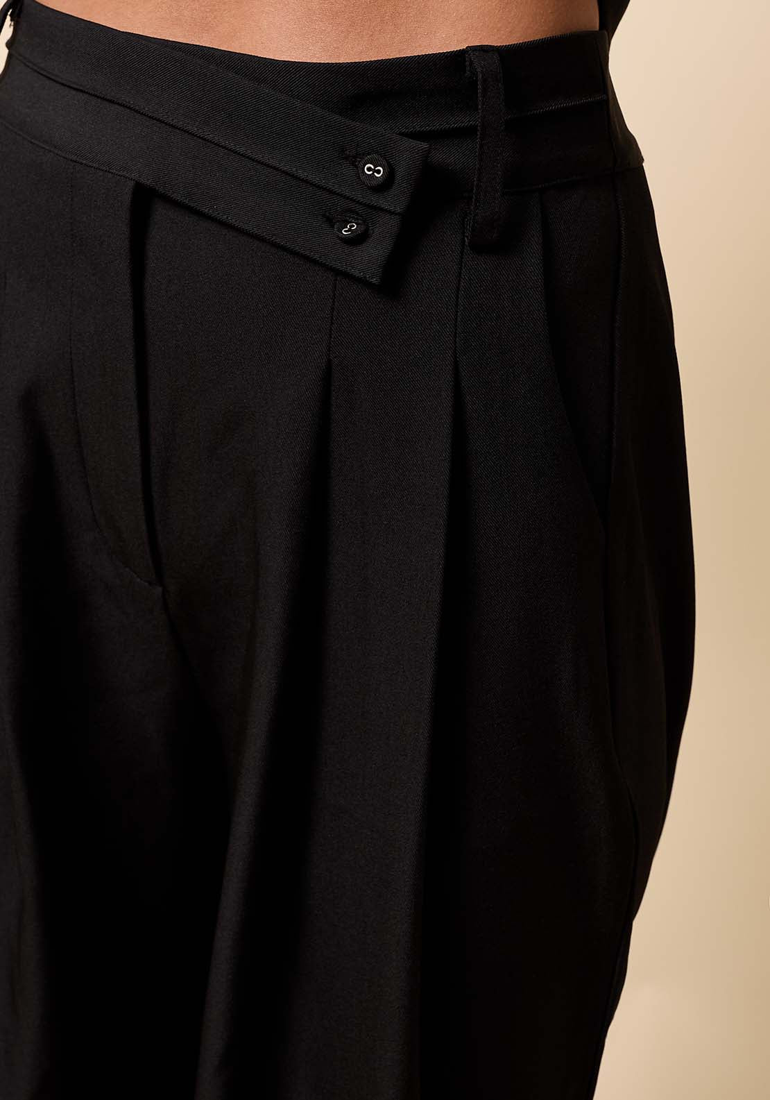 Suit Trousers - Black