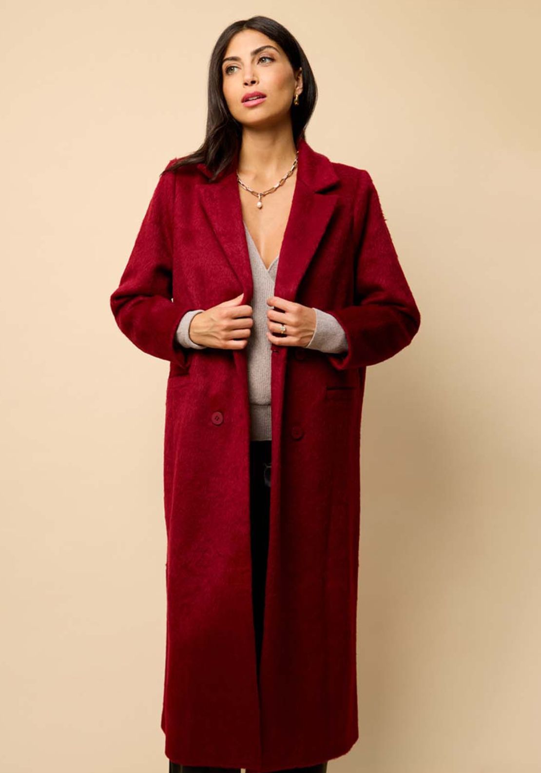 Little Mistress Cherry Coat - Cherry 4 Shaws Department Stores