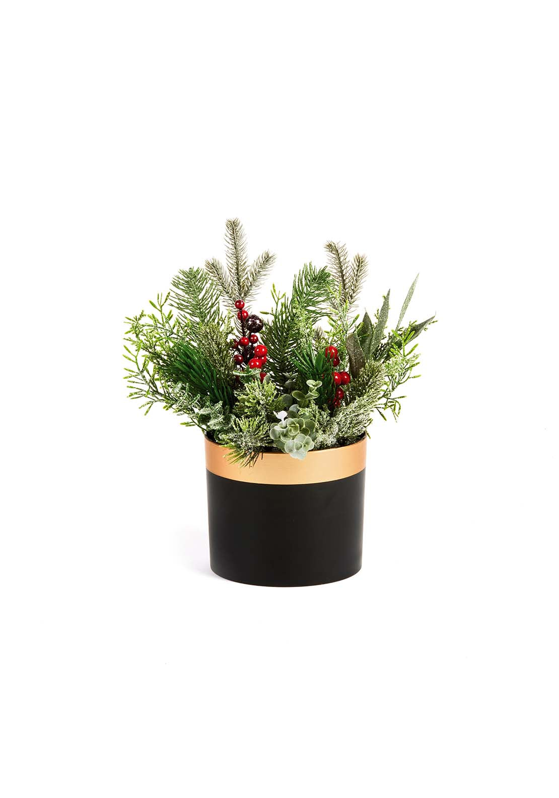The Home Christmas Red Berry Festive Pot 1 Shaws Department Stores