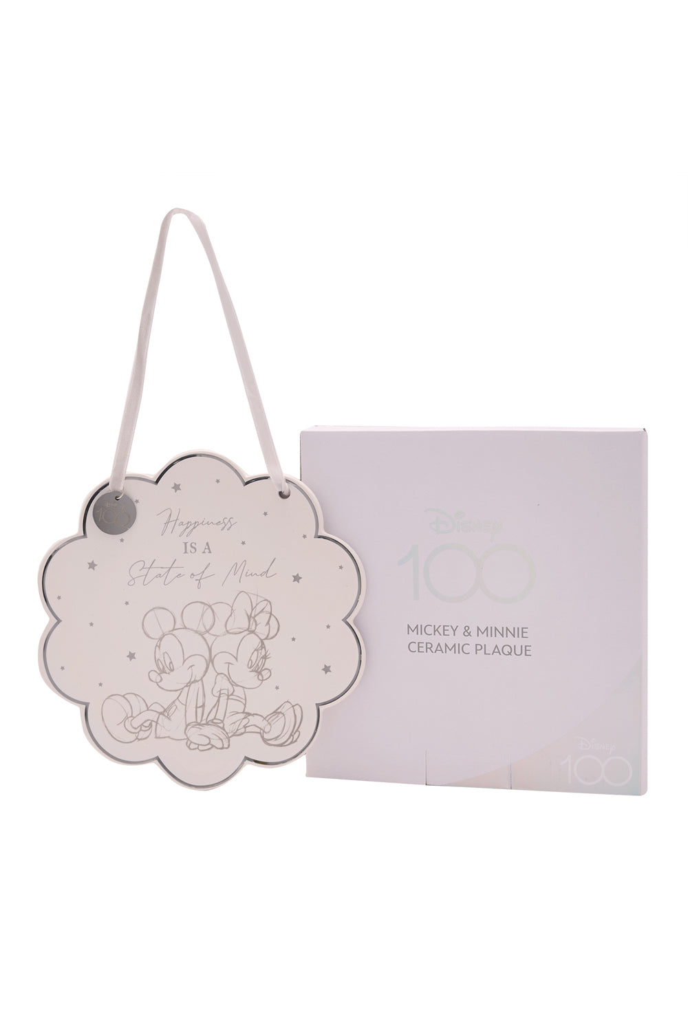 Disney Disney 100 Ceramic Plaque - Mickey & Minnie 1 Shaws Department Stores