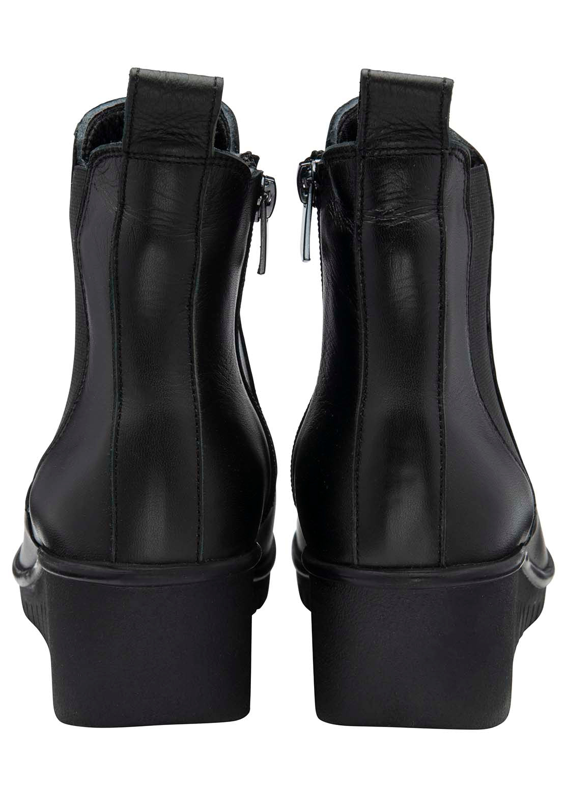 Lotus Dresden Ladies Ankle Boot - Black Leather 3 Shaws Department Stores