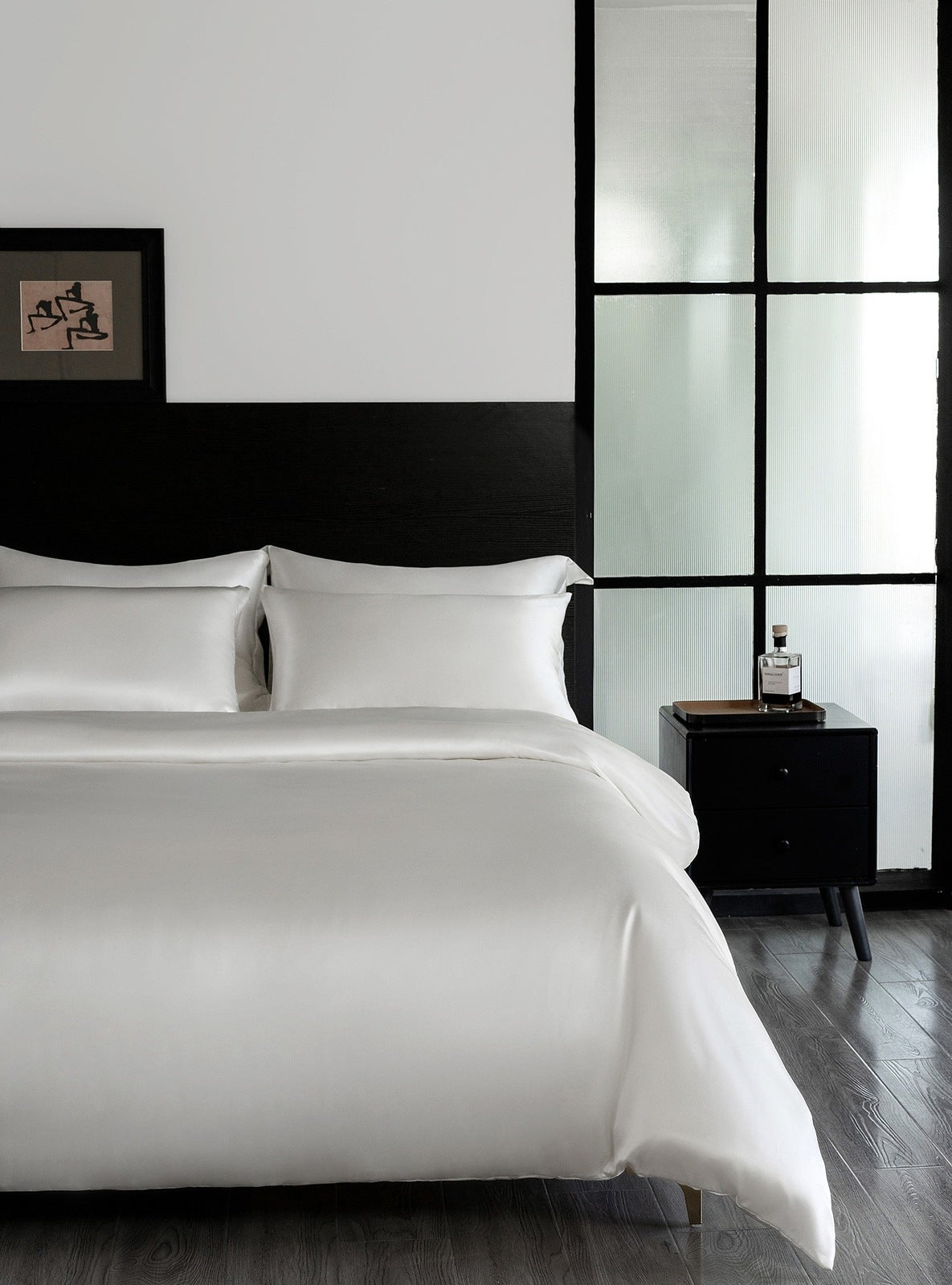 The Home Luxury Collection Luxury 100% Mulberry Silk 19mm Deep Box Fitted Sheet 2 Shaws Department Stores