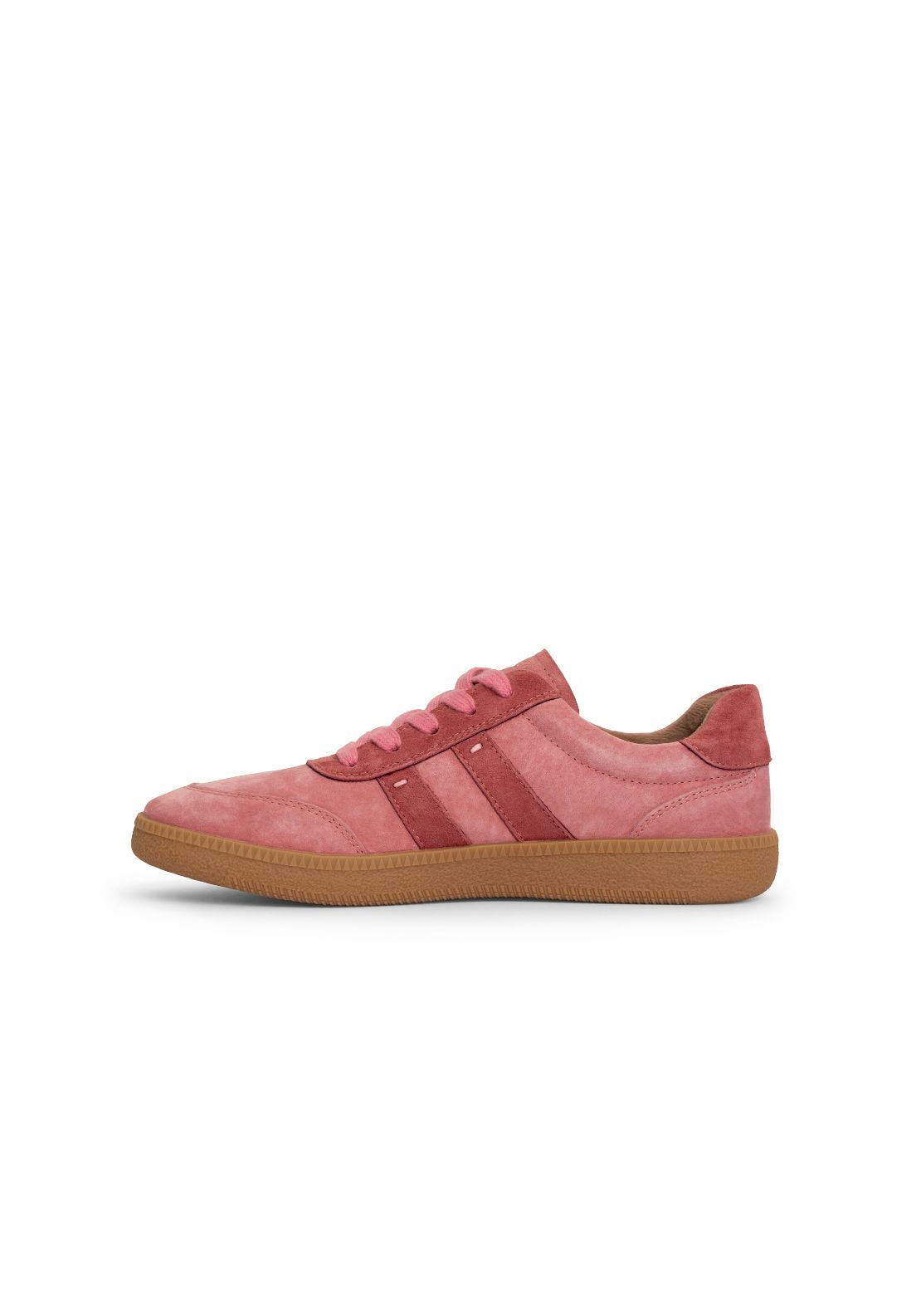 Drilleys New Low Unit Side Stripe Trainer - Jazzberry 2 Shaws Department Stores
