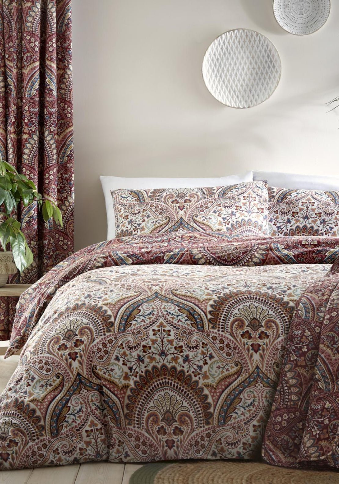 The Home Collection Paisley Paisley Duvet Cover Set 2 Shaws Department Stores