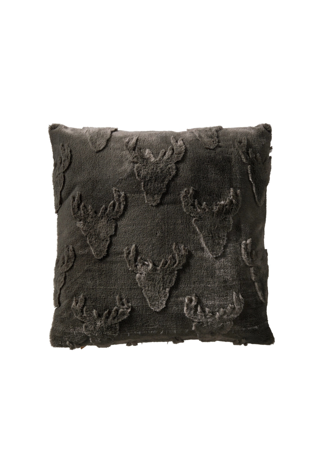 The Home Christmas Christmas Deer Cushion - Green 1 Shaws Department Stores
