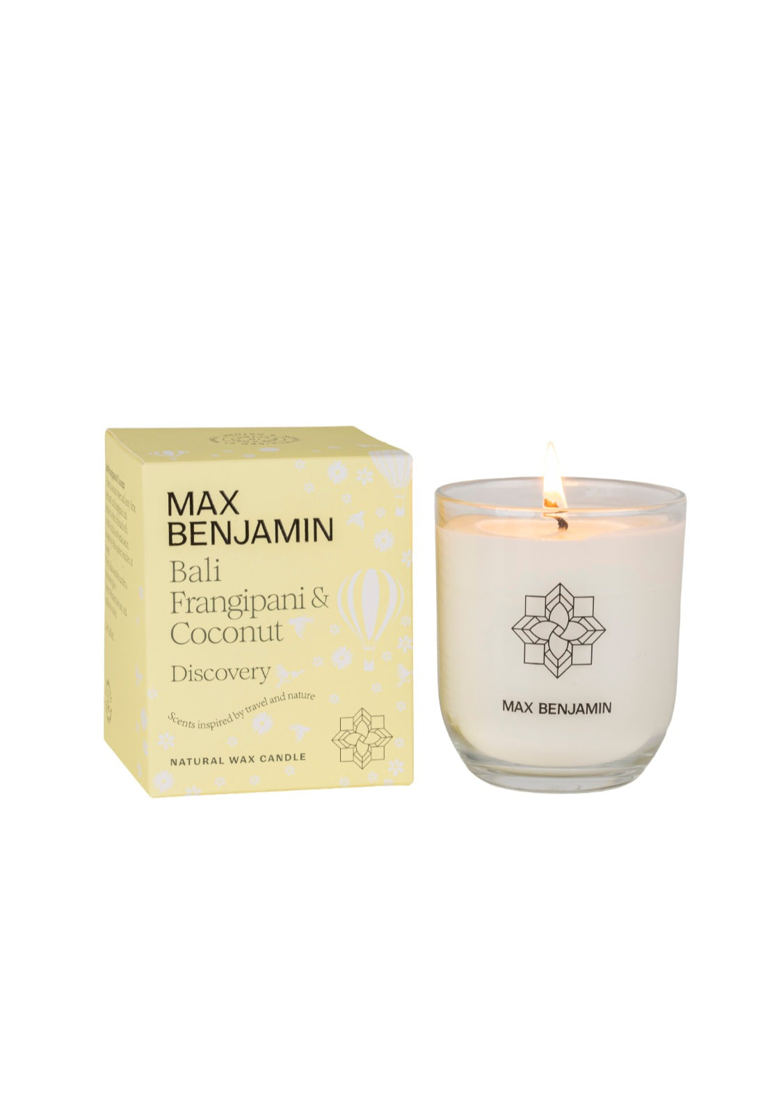 Max Benjamin Discovery Collection Candle - Frangipani/coconut 1 Shaws Department Stores