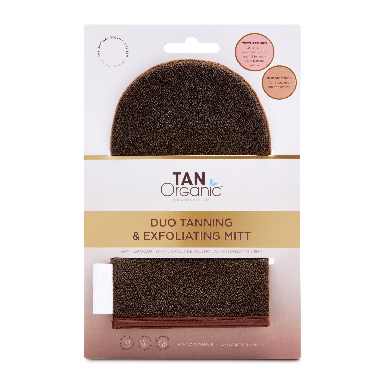Tan Organic Tan & Exfoliating Glove 2 Shaws Department Stores