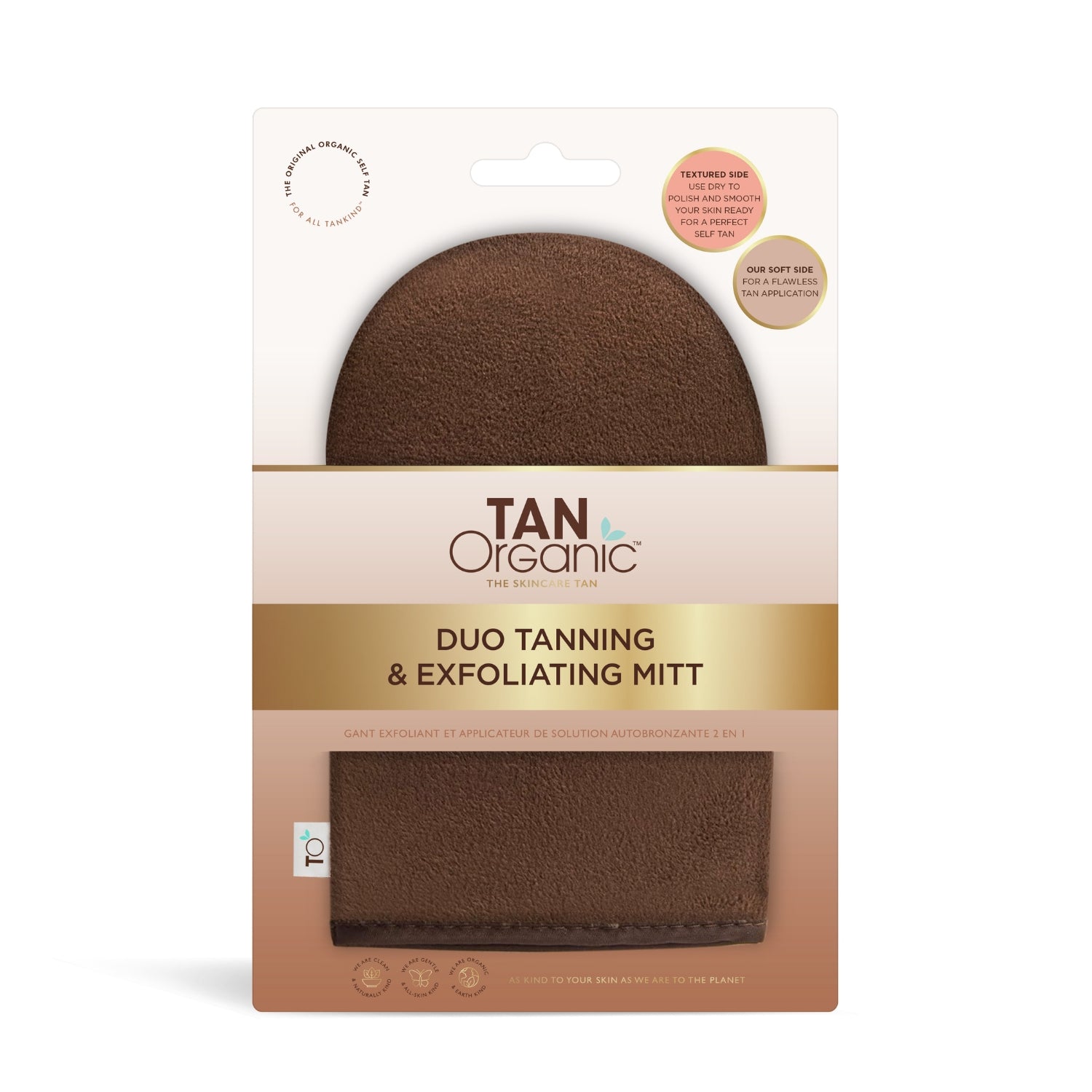 Tan Organic Tan & Exfoliating Glove 1 Shaws Department Stores
