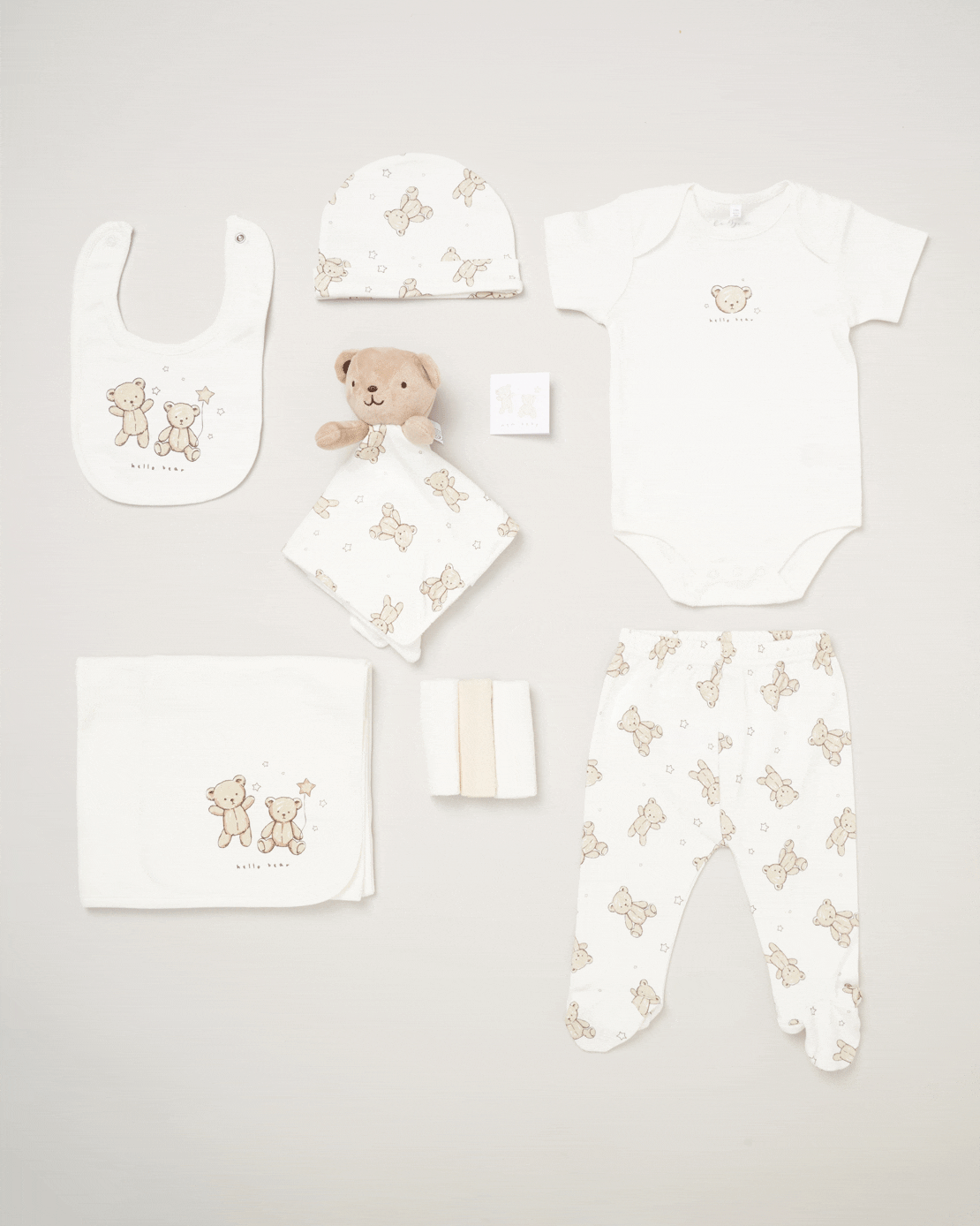 Jainco 10 Piece Baby Git Set - Cream 1 Shaws Department Stores