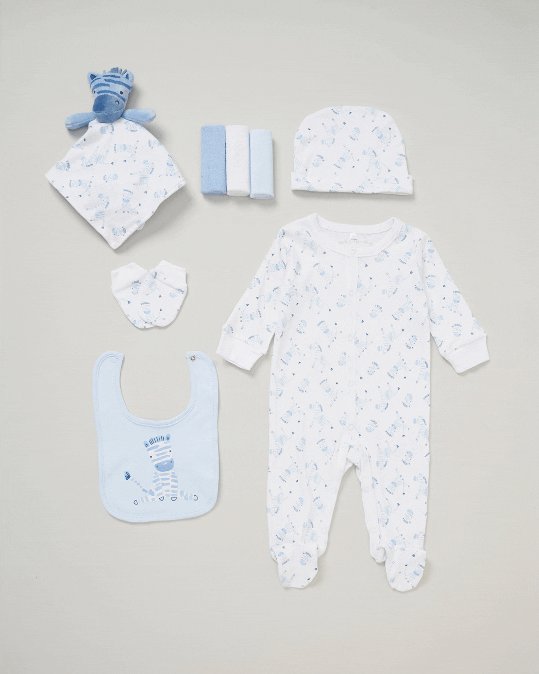 Jainco Baby 8 Piece Gift Set - Blue 1 Shaws Department Stores
