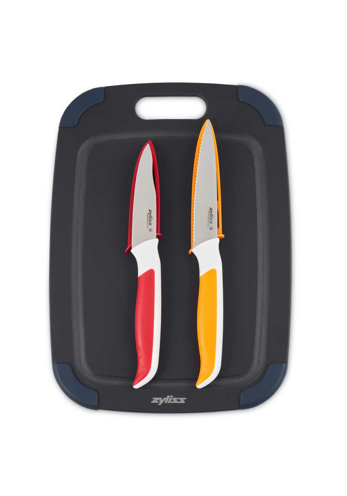 Zyliss Chopping Board And Knife Set Of 2 - Multi 1 Shaws Department Stores