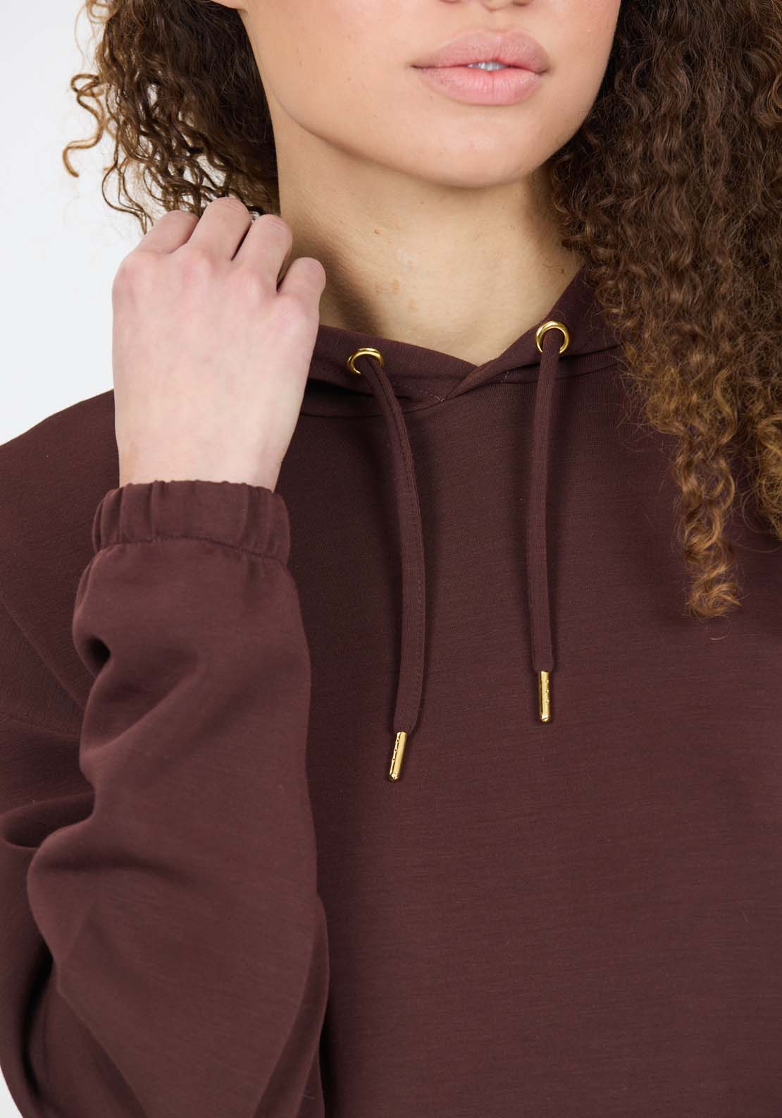 Athlecia Namier Hoodie - Fudge 2 Shaws Department Stores