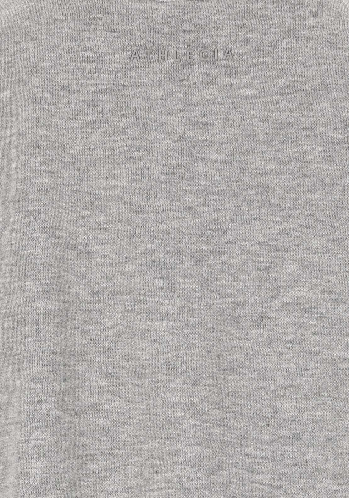 Athlecia Giannis Sweatshirt With Crew Neck - Light Grey Melange 8 Shaws Department Stores