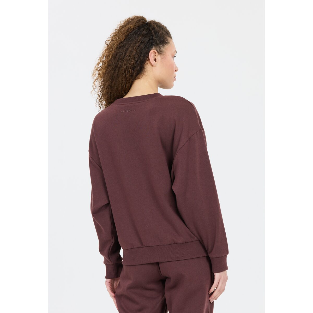 Athlecia Giannis Sweatshirt With Crew Neck - Fudge 6 Shaws Department Stores