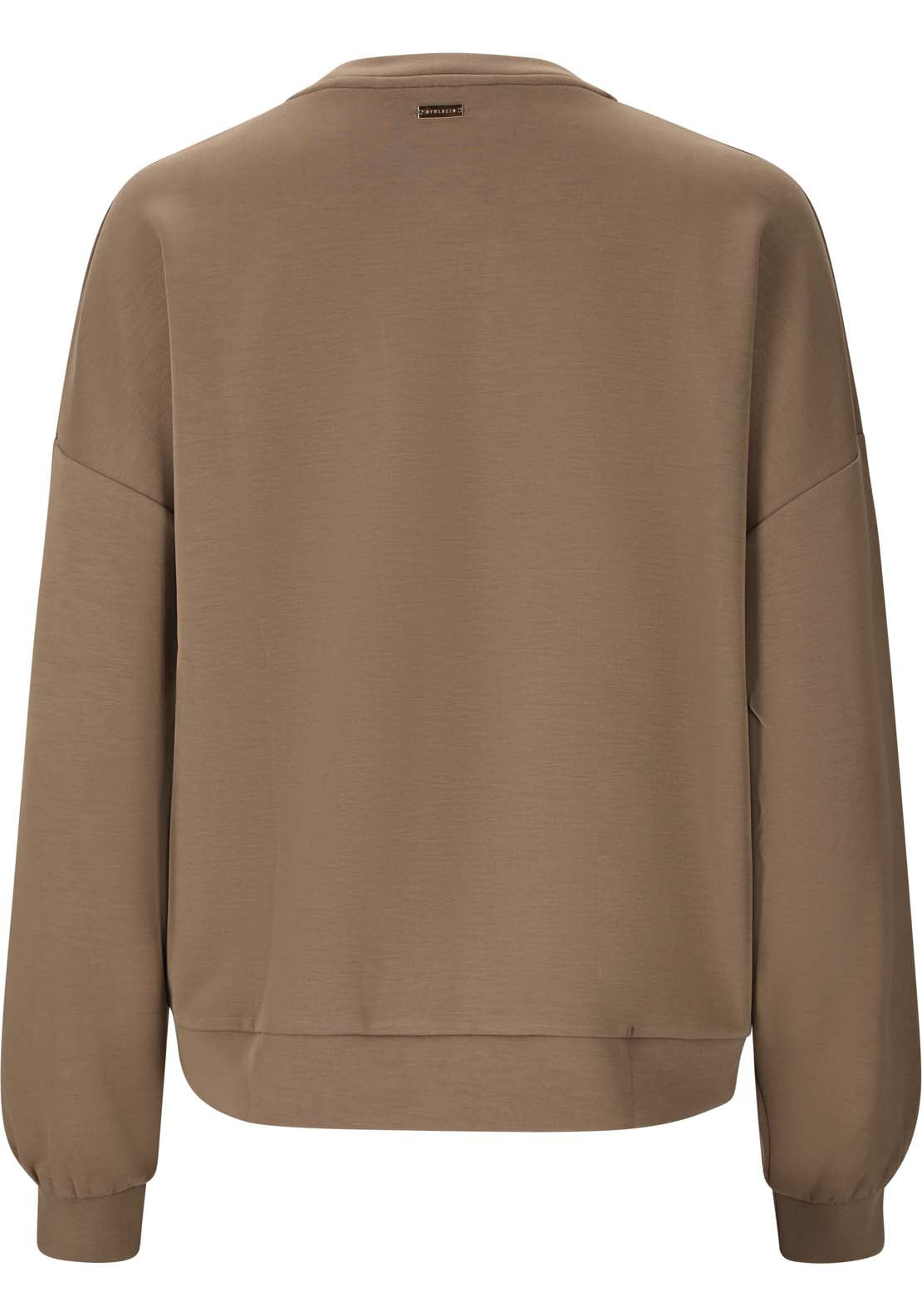Athlecia Jillnana Sweatshirt With Crew Neck - Walnut 8 Shaws Department Stores